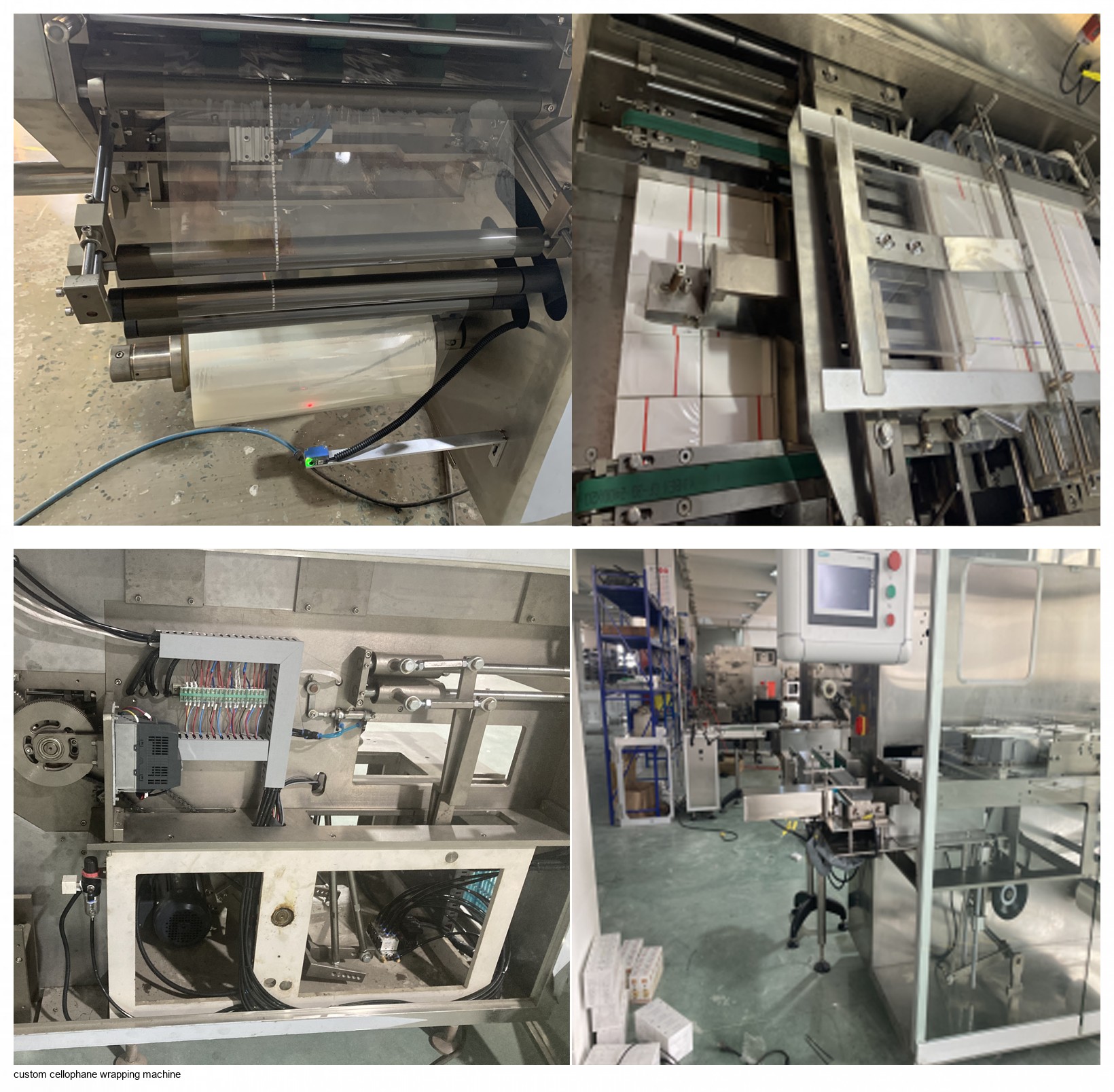 Hot source of cellophane wrapping machine