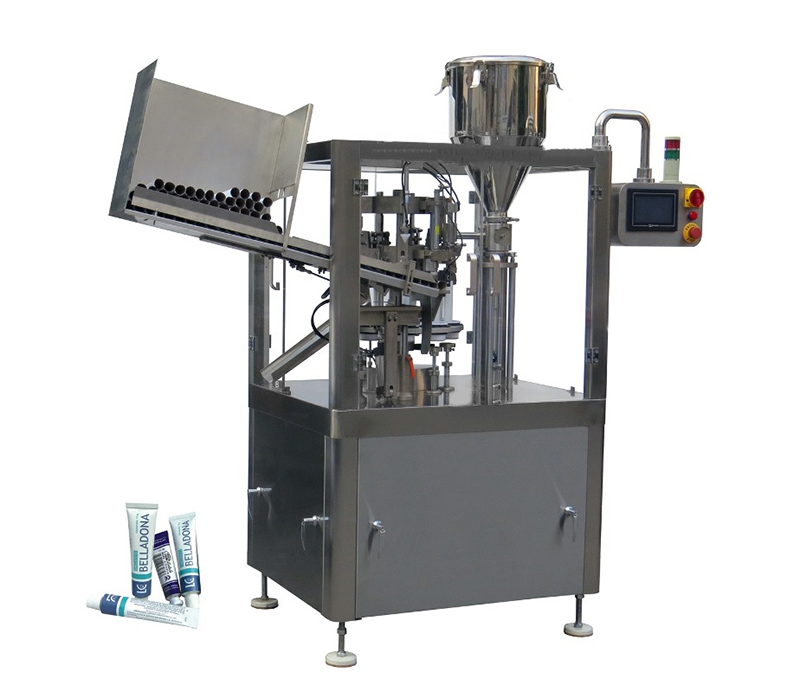 What is the tube filling and sealing machine