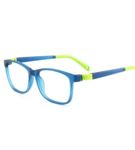 Provide kids frames with spring hinges for ultimate flexibility and fit.