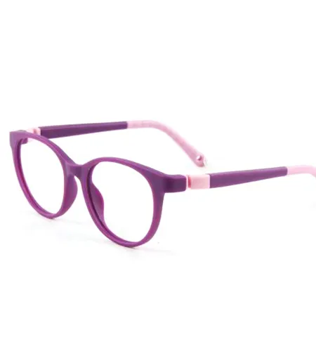 Provide kids frames with spring hinges for ultimate flexibility and fit.