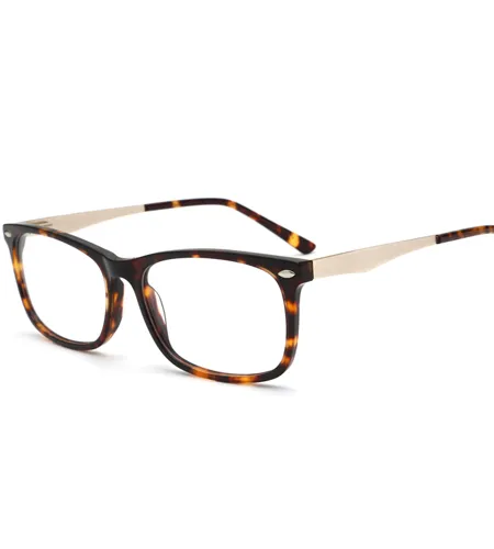 Choose a durable acetate frame that withstands the test of time and trends.