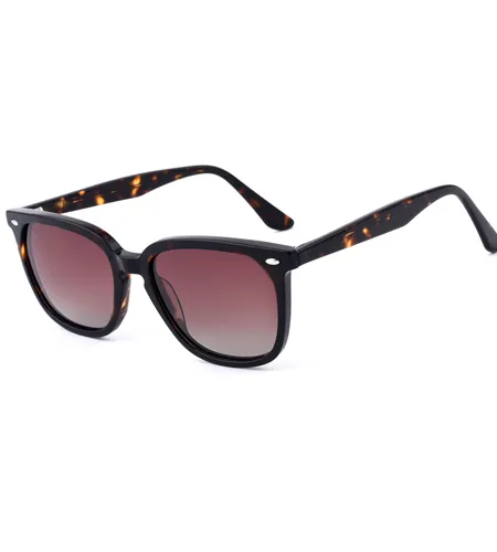 Develop sunglasses for driving with contrast-enhancing brown lenses.
