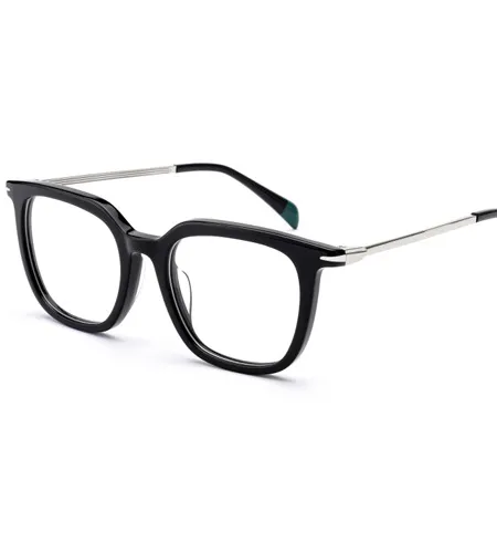 Invest in an acetate frame that combines flexible strength with elegant style.