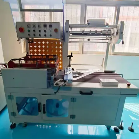 automatic L type side sealing shrinking machine