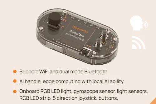 Introducing WeeeCore: The Ultimate AI x IoT Education Robot Controller for STEAM Education and DIY Projects