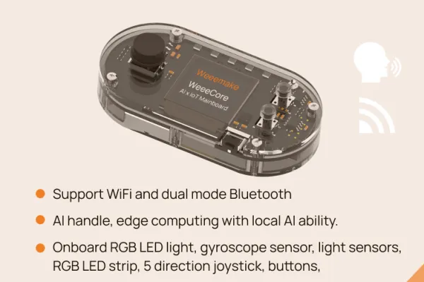Introducing WeeeCore: The Ultimate AI x IoT Education Robot Controller for STEAM Education and DIY Projects