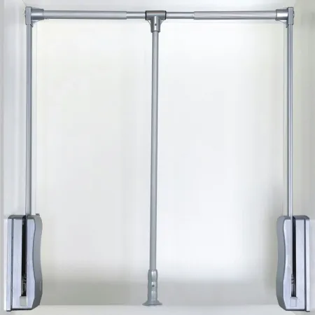 Perpendicular new arrivals closet rod