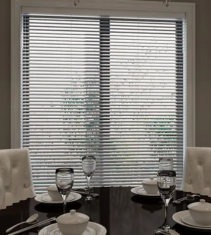Enjoy privacy and light control with vinyl blinds