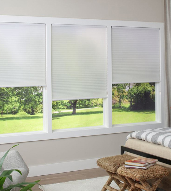 Custom-fit Cellular Shades for Any Window