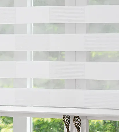 Bring Elegance to Your Windows with Custom Zebra Blinds.