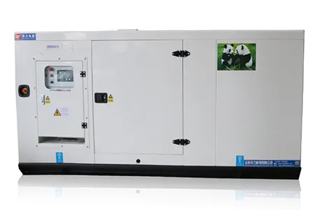 What are the main components of a diesel generator set?