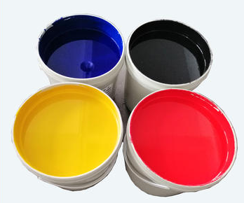 What are the different subdivisions of flexographic ink?