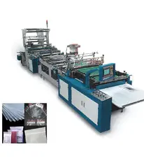 Dwuwarstwowa maszyna do produkcji toreb | Maszyna do produkcji toreb z uchwytem rysunkowym