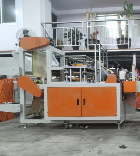 Plastfilm handske gör maskin | Maskin för tillverkning av plasthandskar