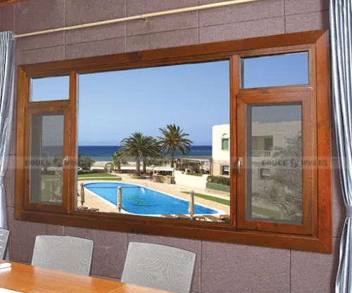 It is not recommended to install casement window in high-rise buildings