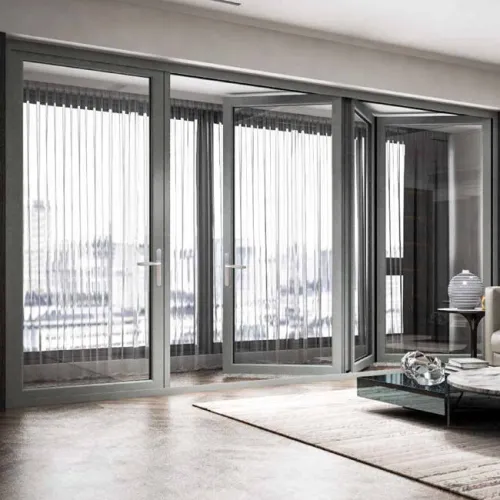 Energy Saving entrances glass door System