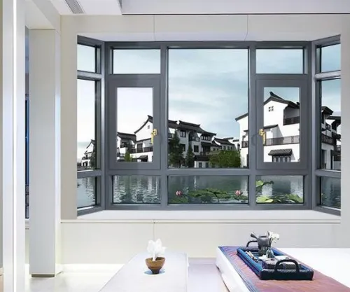 Opening method of projected window design