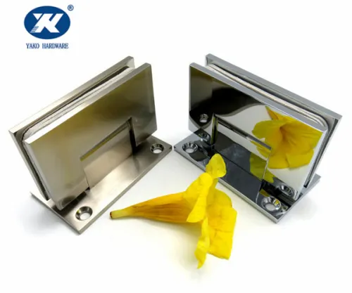 Usage of shower hinges