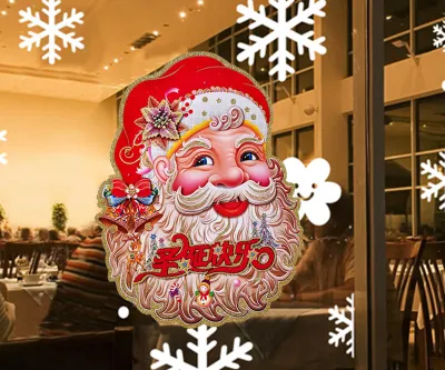 How to use Christmas stickers