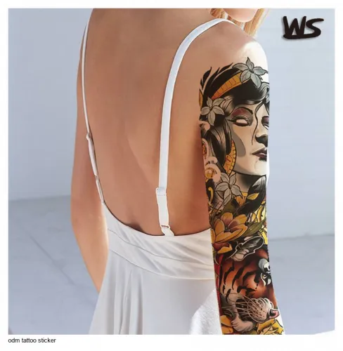 Tattoo sticker seller