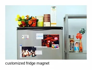 customized fridge magnet effect