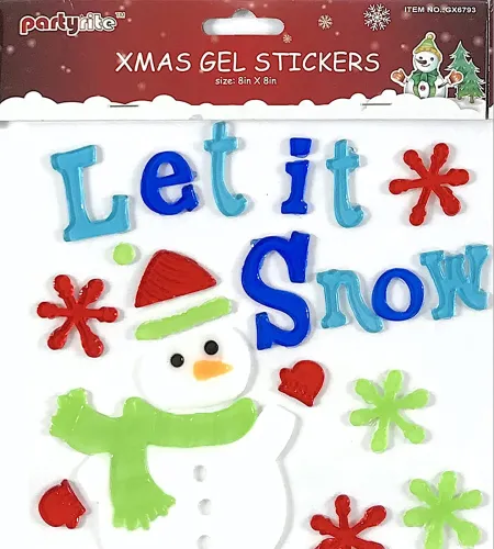 Christmas sticker features,Professional Christmas Sticker