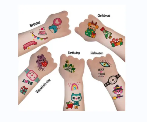 Can tattoo sticker damage skin?