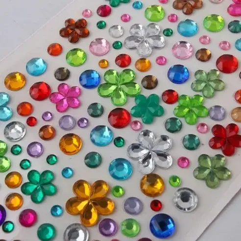 What are gem stickers?