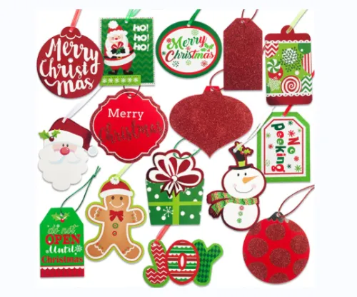 What are the dimensions of a standard gift tags?