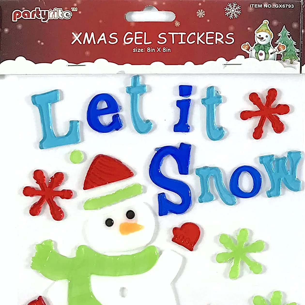 What are Christmas stickers