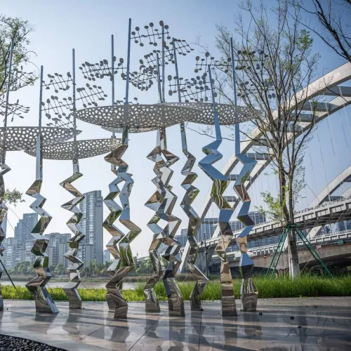 What is urban sculpture?
