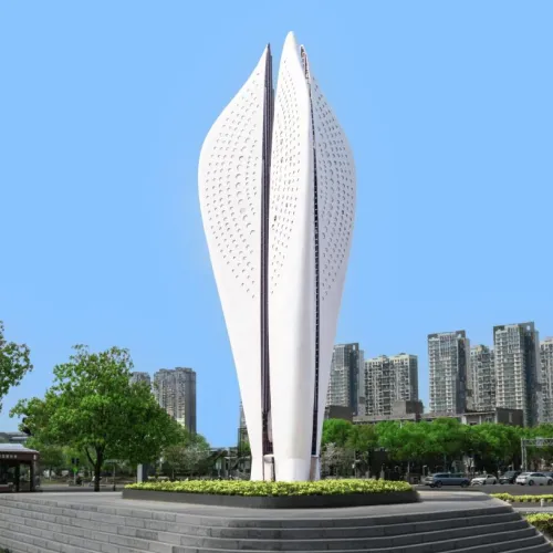 What is public art sculpture?