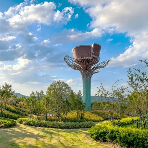 What is landmark sculpture?