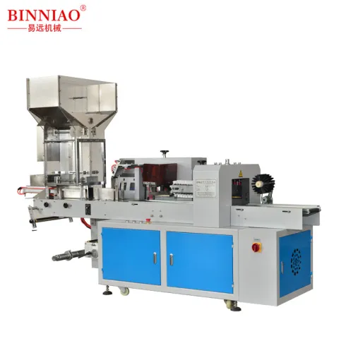 Fork Spoon Tissue Flow Wrap Machine | Wood Spoon Flow Wrap Machine