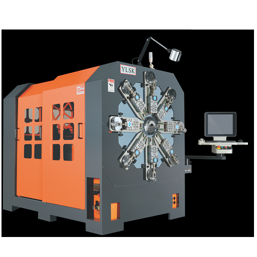 Features of camless spring forming machine