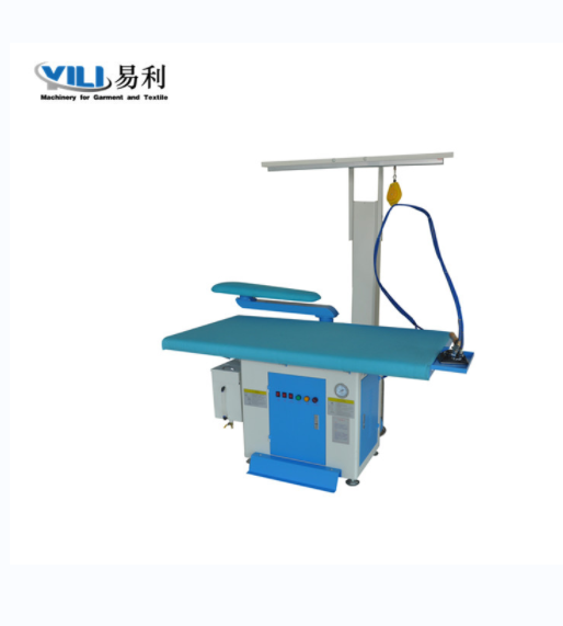 Automatic Ironing Machine In Garment Factory | Jeans Automatic Topper Ironing Machine