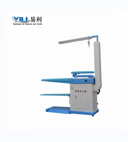 Automatic Ironing Machine In Garment Factory | Jeans Automatic Topper Ironing Machine