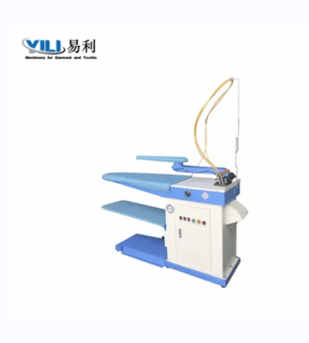 Automatic Ironing Machine In Garment Factory | Jeans Automatic Topper Ironing Machine