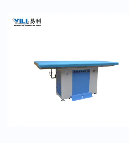 Industrial Vacuum Ironing Table Produttore di tavoli da stiro a vapore in Cina