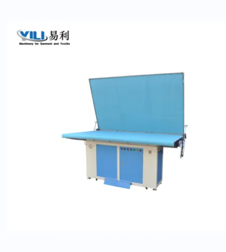 Industrial Steam Ironing Table With Press | Steam Ironing Table Manufacturer