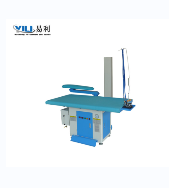 Automatic Ironing Machine In Garment Factory | Jeans Automatic Topper Ironing Machine