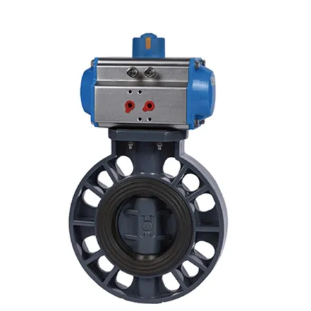 Pneumatic butterfly valve